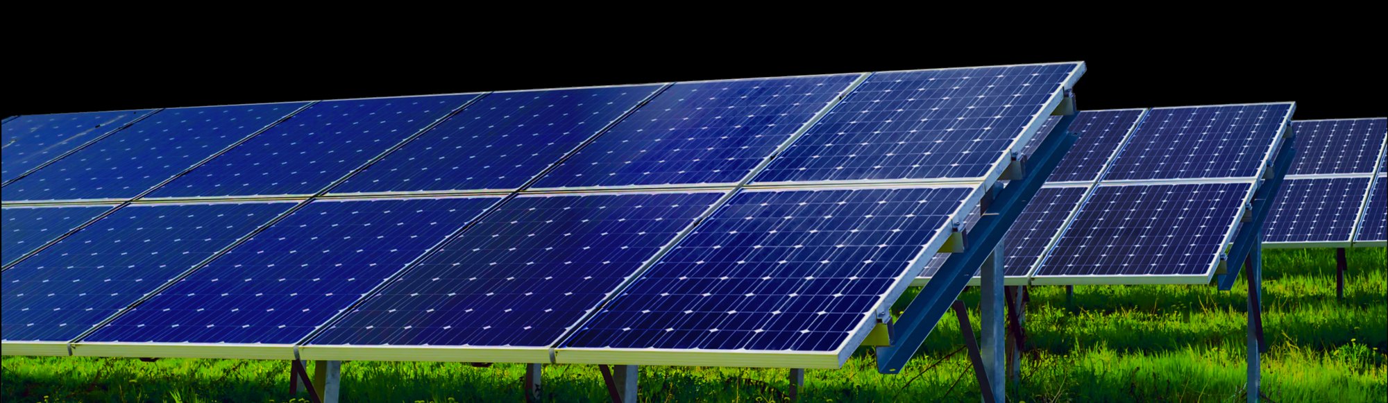 Solar array powering Mani manufacturing